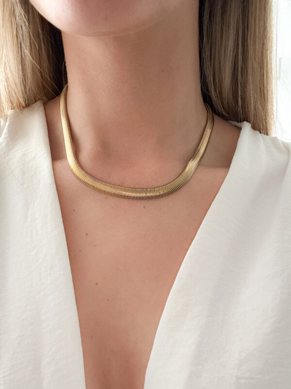 Collar piel de serpiente - Imagen 2