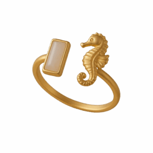 Anillo caballito de mar