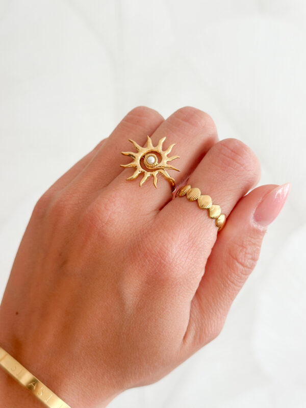 Anillo conchas de mar - Imagen 4