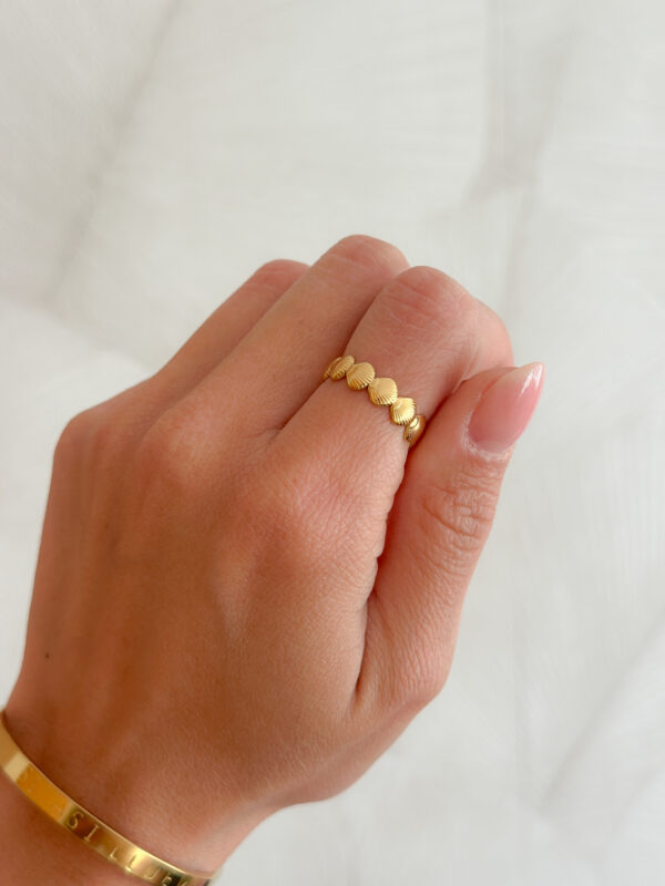 Anillo conchas de mar - Imagen 3