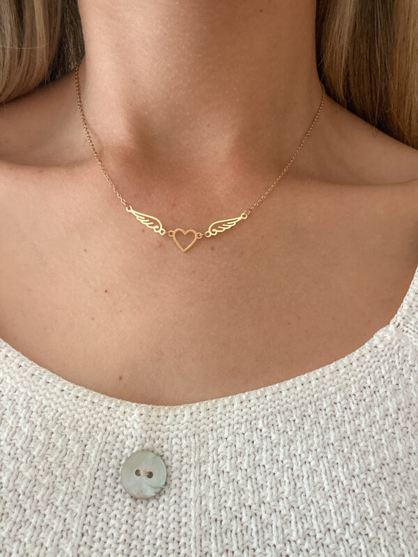 Collar alas de amor - Imagen 4