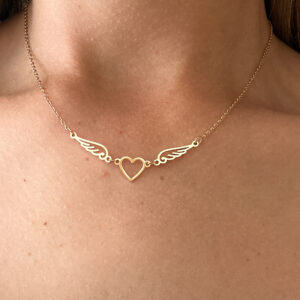 Collar alas de amor