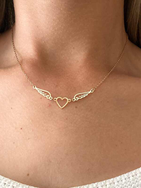 Collar alas de amor - Imagen 2