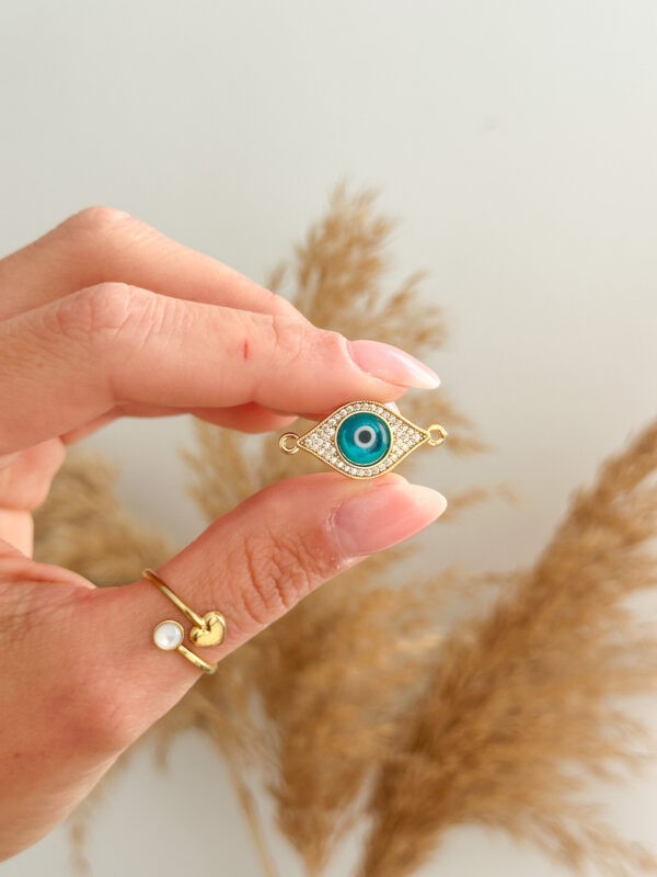 Ojo Turco Turquesa Charm - Imagen 2