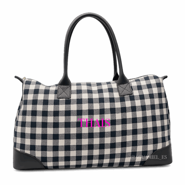 Maleta Vichy personalizada