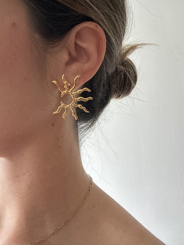 Pendientes Sol - Imagen 3
