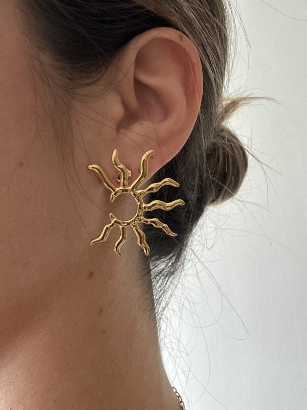 Pendientes Sol - Imagen 2