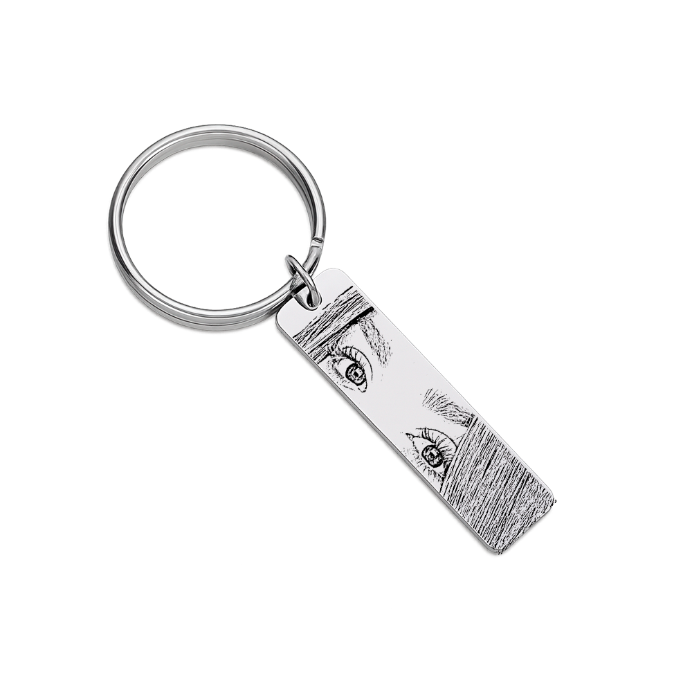 Llavero Barra Rectangular