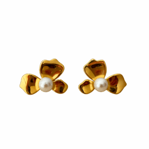 Pendientes tres hojas