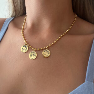 Collar Medallas Retrato
