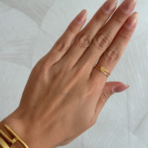 Anillo mini corazón