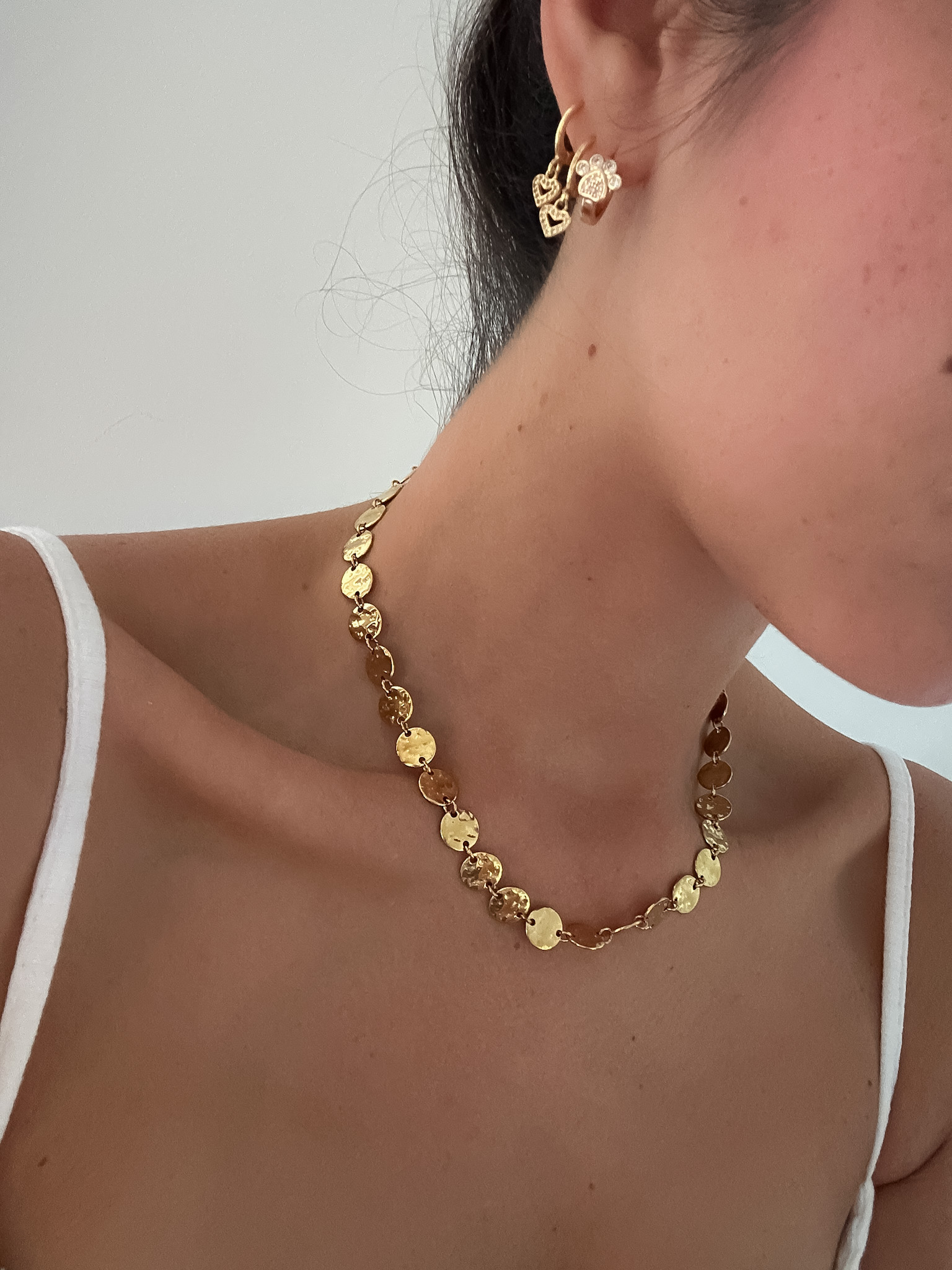 Collar Discos Dorados - Imagen 3