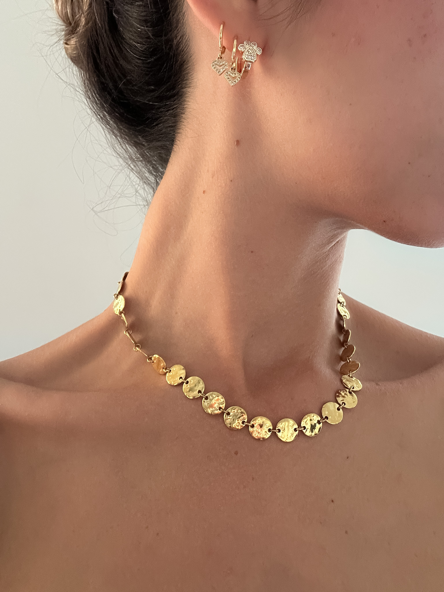 Collar Discos Dorados - Imagen 2