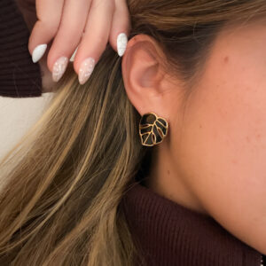 Pendientes Hojas