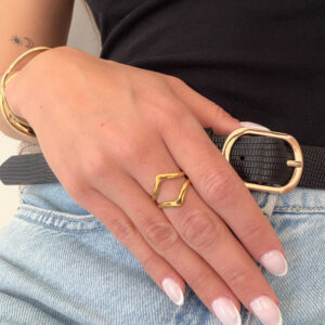 Anillo Triángulo