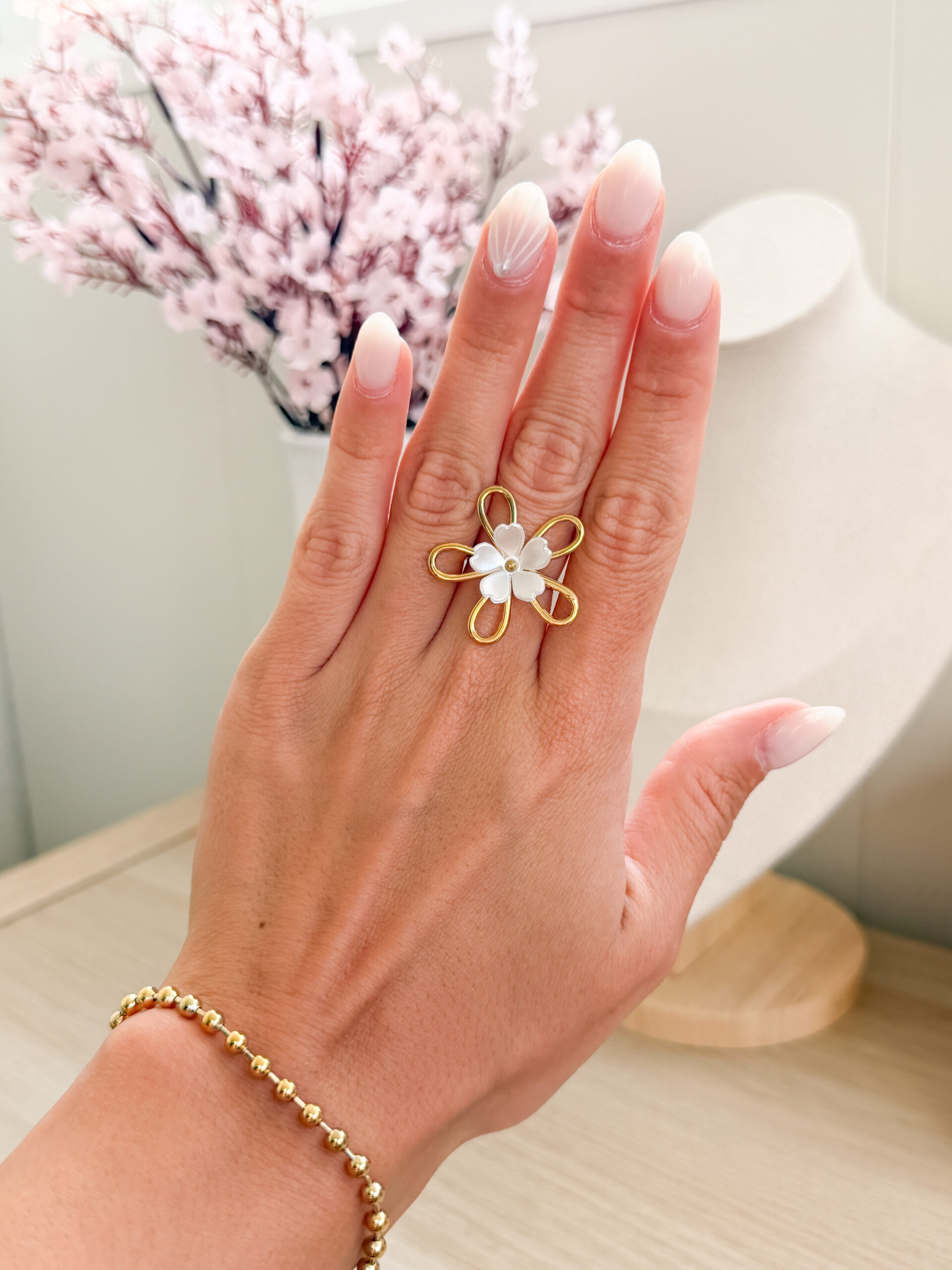 Anillo floral - Imagen 4