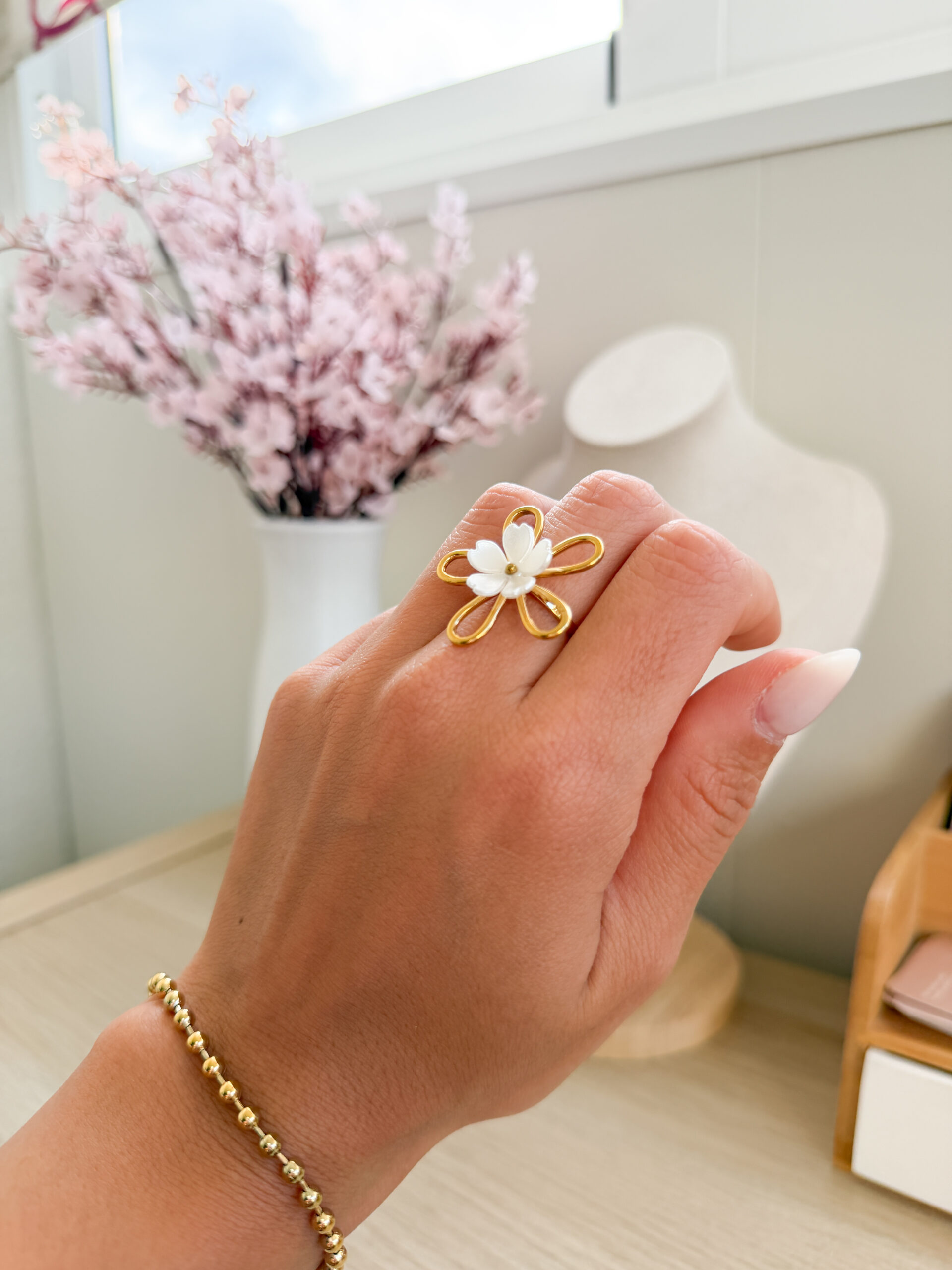 Anillo floral - Imagen 3